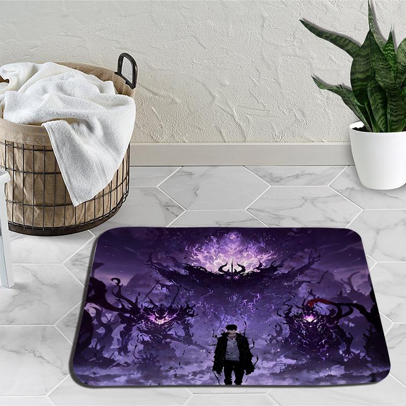 

Аниме Соло Выравнивающий Коврик Sung Jin Woo Бархатный Ковер Статуя Бога Ковер Гостиная Диван Спальня Домашнее Украшение 10