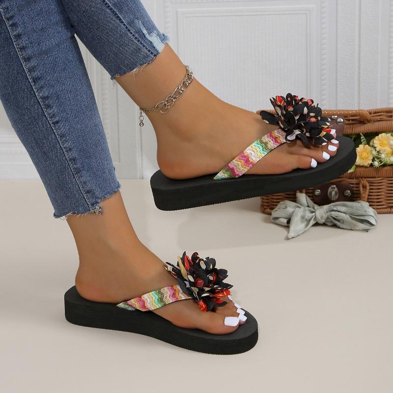 Moda Femei Flip Flops Vară Plajă Platformă Papuci Casual Exterior Sandale Pantofi Vară Femei