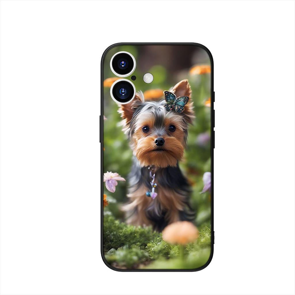 Yorkshire Terrier Yorkie Dog Pet Phone Case for Samsung Galaxy S25 S23 S22 S24 FE Ultra Plus A56 A05 A06 A15 A16 A57 S7 Edge
