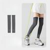 Sports Compression Knee-high Socks, Running and Cycling Pressure Knee Protectors, Long Socks for Slimming Legs, Rope Skipping, Fitness Leg Protectors