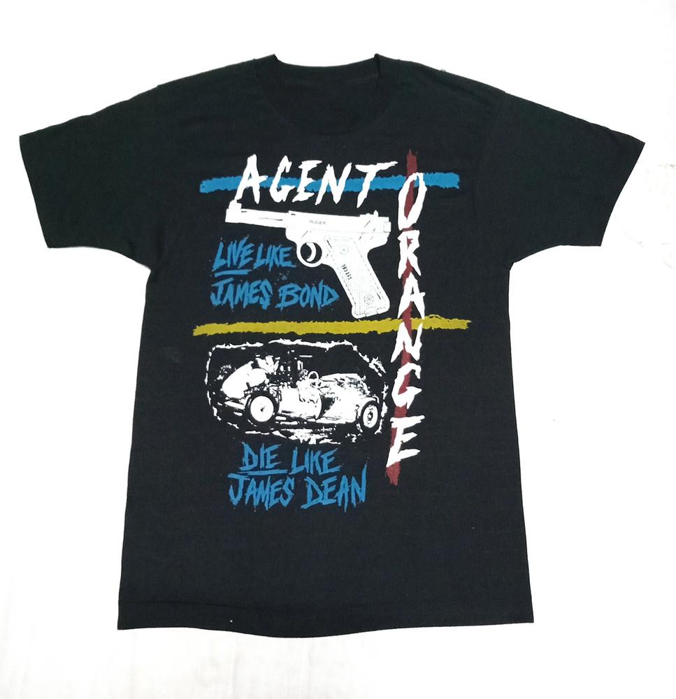 

Agent Orange Band 80s Style Shirt Black Unisex S-5XL ND874 Unisex T-Shirt XXL