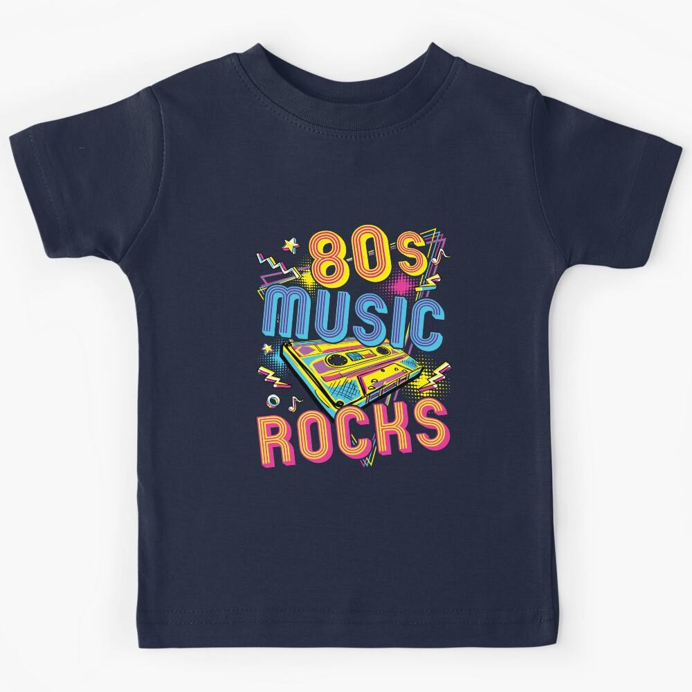 80s Music Rocks Kids T-Shirt 120