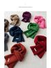 100% Australian Merino Wool Scarf - New Style Solid Color, Unisex Winter Warm Knitted Neck Warmer