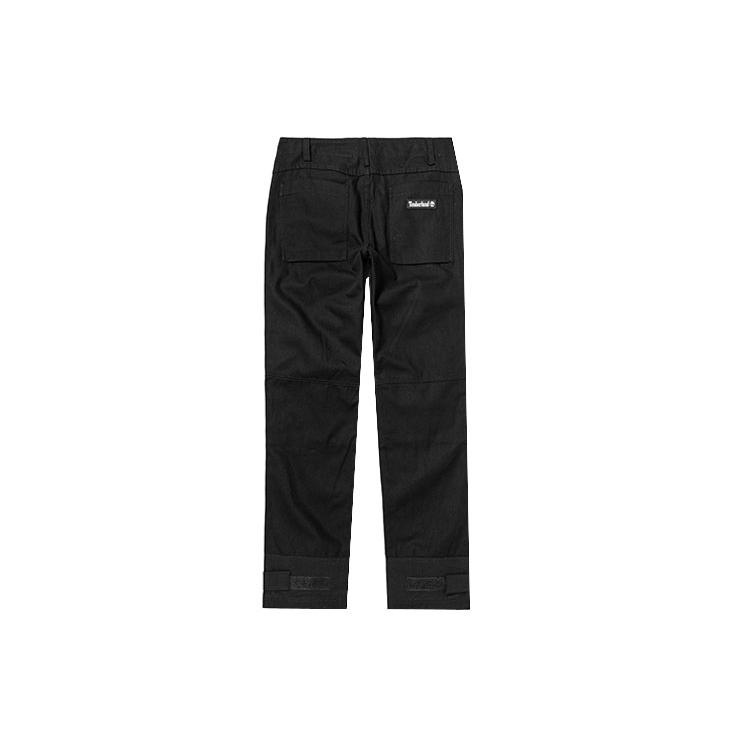 Timberland Casual Pants Men's Black Moderate Cuffed Pants A22BM-001