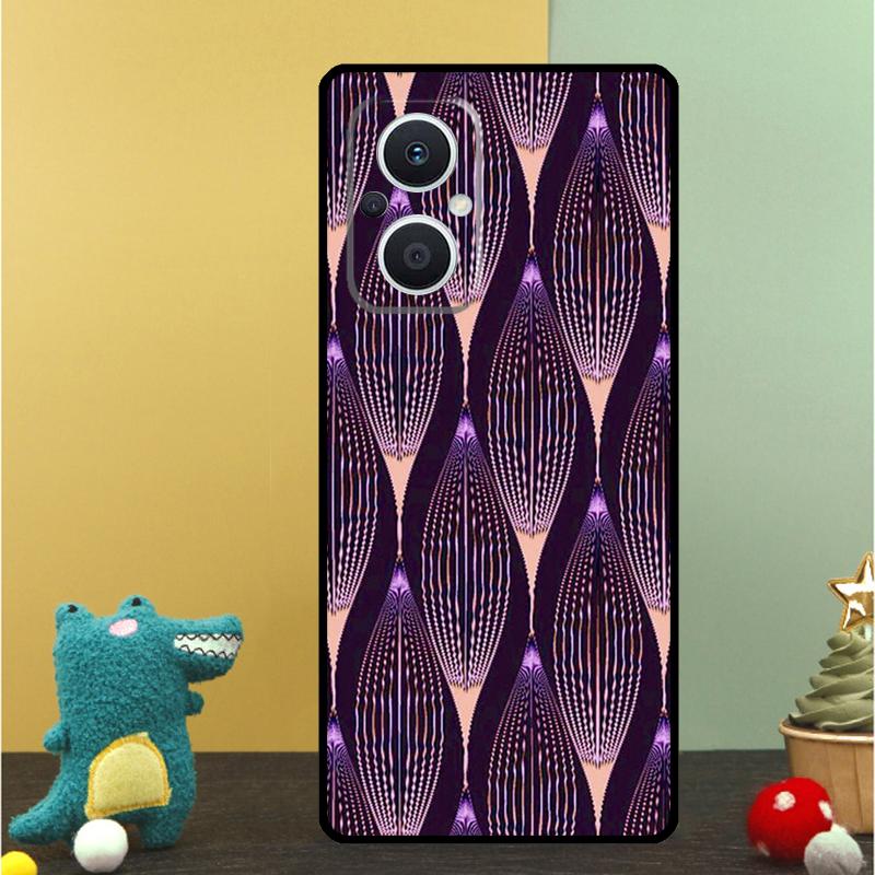 African Style Fabric Print Case For OPPO Reno 15 Pro 15F 10 11 12 13 13F 14 14F 8 7 Lite 8T OPPO Find X9 X8 X6 Pro Cover