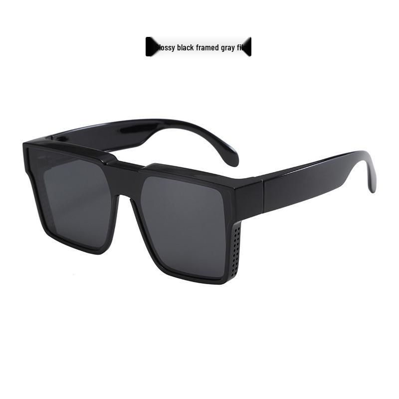 High-End Polarized Clip-on Sunglasses for Myopia Men & Women - UV Protection, Large Frame