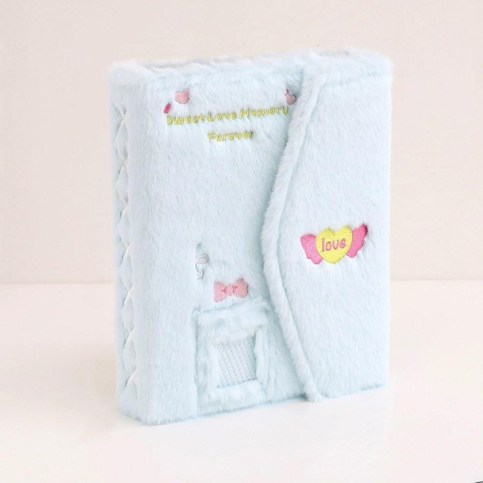 Songheung 6kroužkový fotoalbum A5 40 listů 4kapsičkový oboustranný fotoalbum deník, růžový, 1 kus