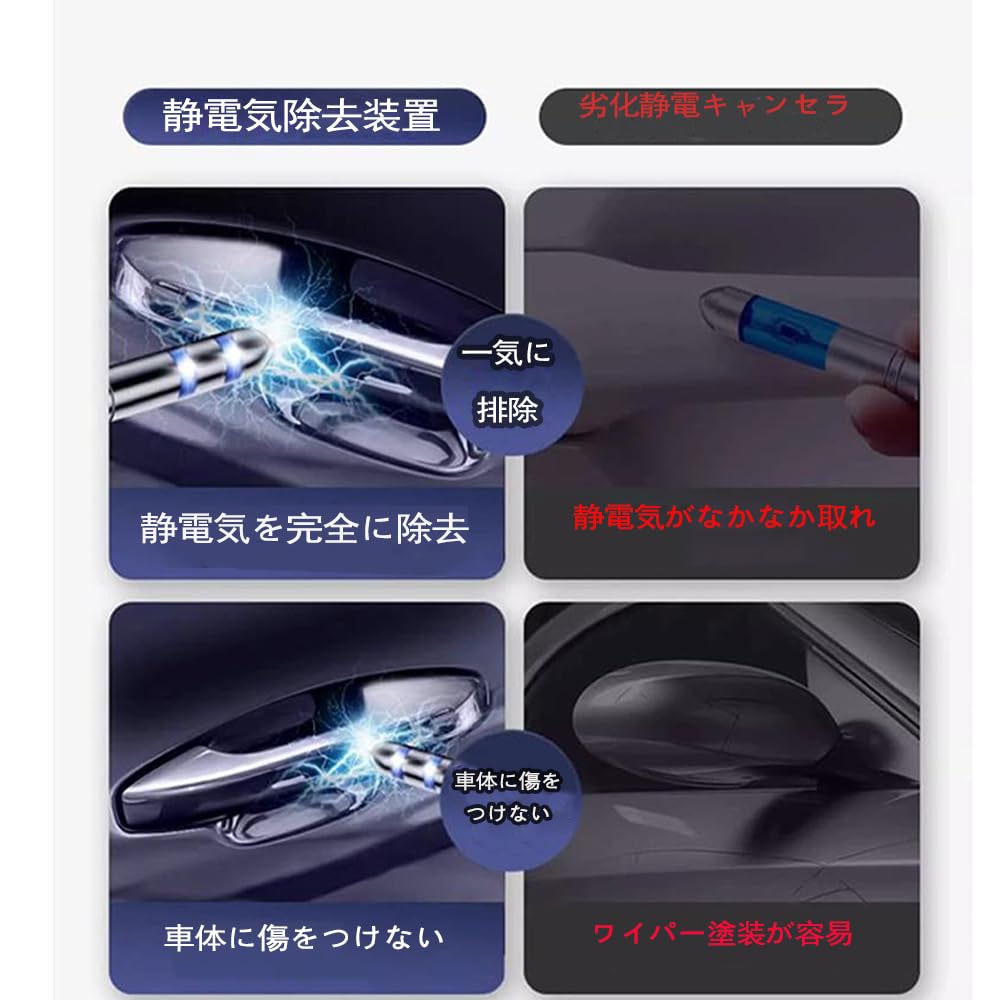 Keychain for Static Electricity Removal System of [LUYING] Anti-Static Cars, 2-Stage (Set 2)