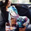 1pc Cute Stitch Printing Blanket - Soft, All-Season Throw for Living Room, Bedroom,Personalized Gift with Adorable Cartoon Design