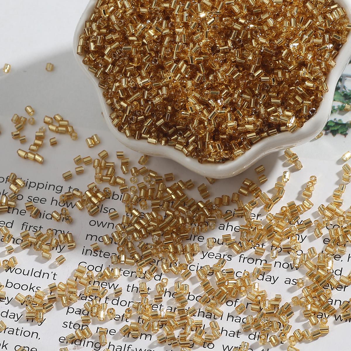 

700шт 2 мм австрийский кристалл граненый H-образный стеклянный бисер для самостоятельного изготовления ювелирных изделий золотой