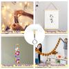 Pack Of 8 Transparent Strong Adhesive Mounting Hooks For Indoor Outdoor Decoration and Lights Plant Hanger Hook