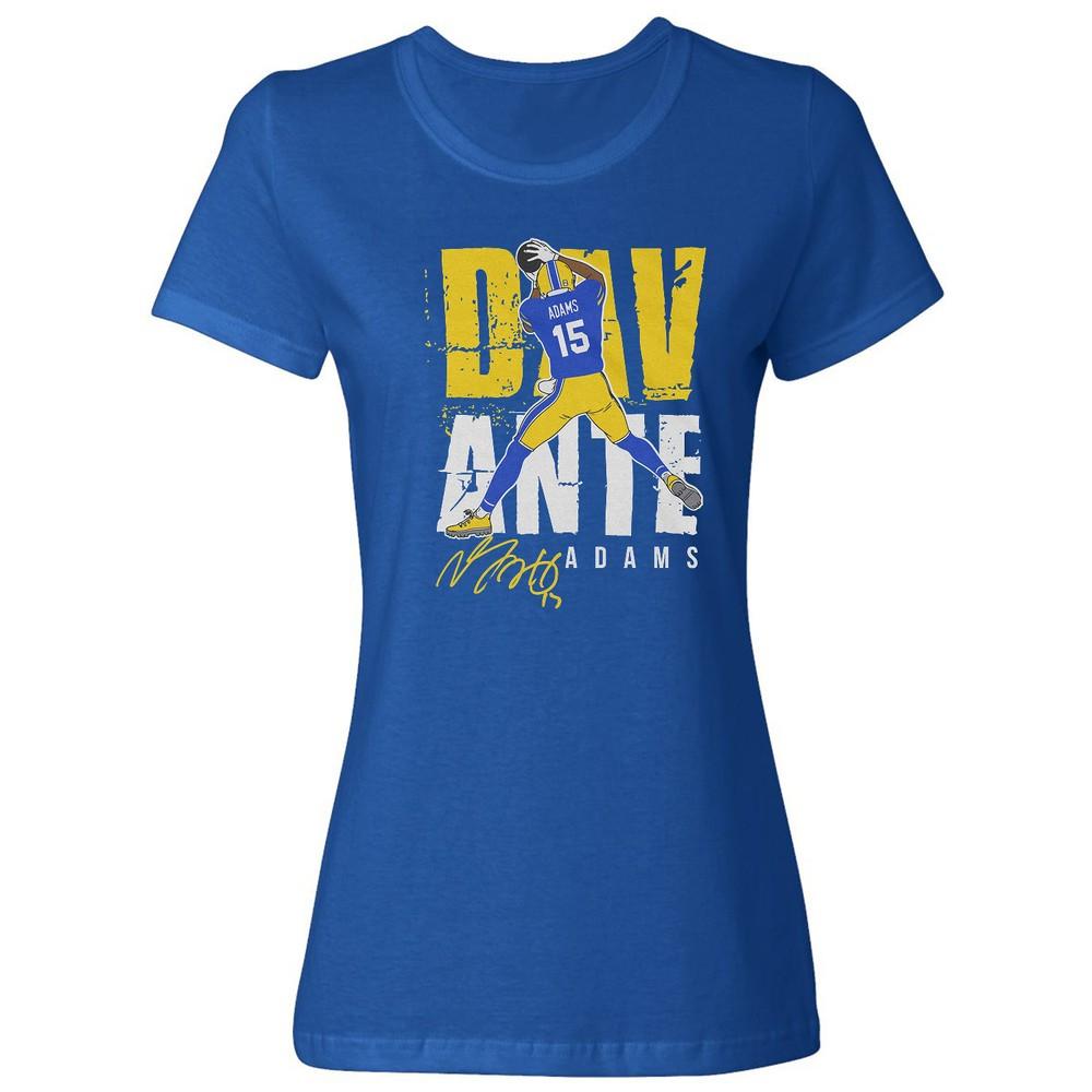 Davante Inspired Los Angeles Fans Sports Game Day Ladies039 Crewneck T-Shirt