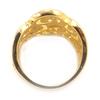 Golden 'Choreography' Designer Ring