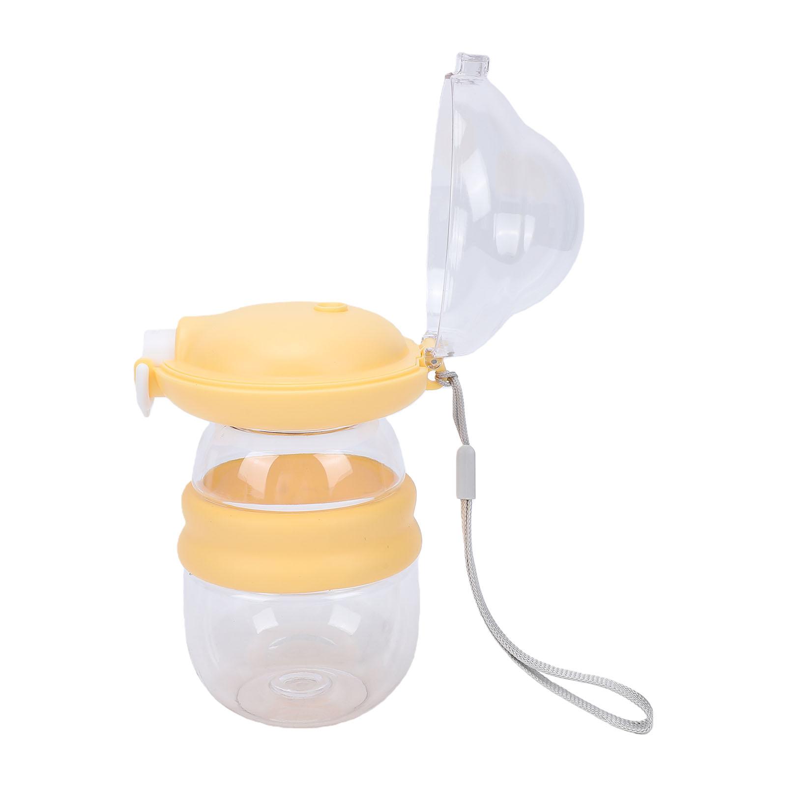 

Portable Dog Water Bottle with Food Container Leakproof Travel Walking Pet Water Dispenser 350ml