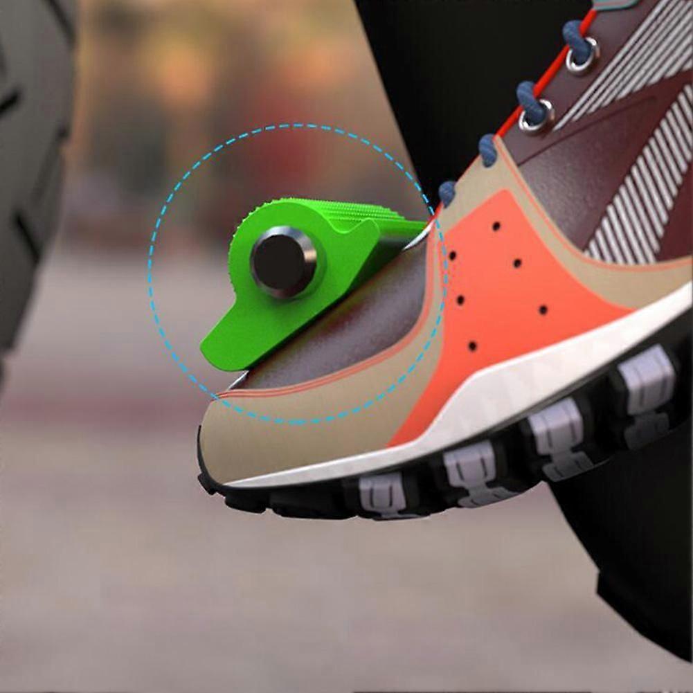 Universal Motorcycle Shift Gear Lever Pedal Rubber Cover Anti-skid Shoe Protector Foot Peg Toe Gel Motorcycle Accessories - Green Betterlifefg