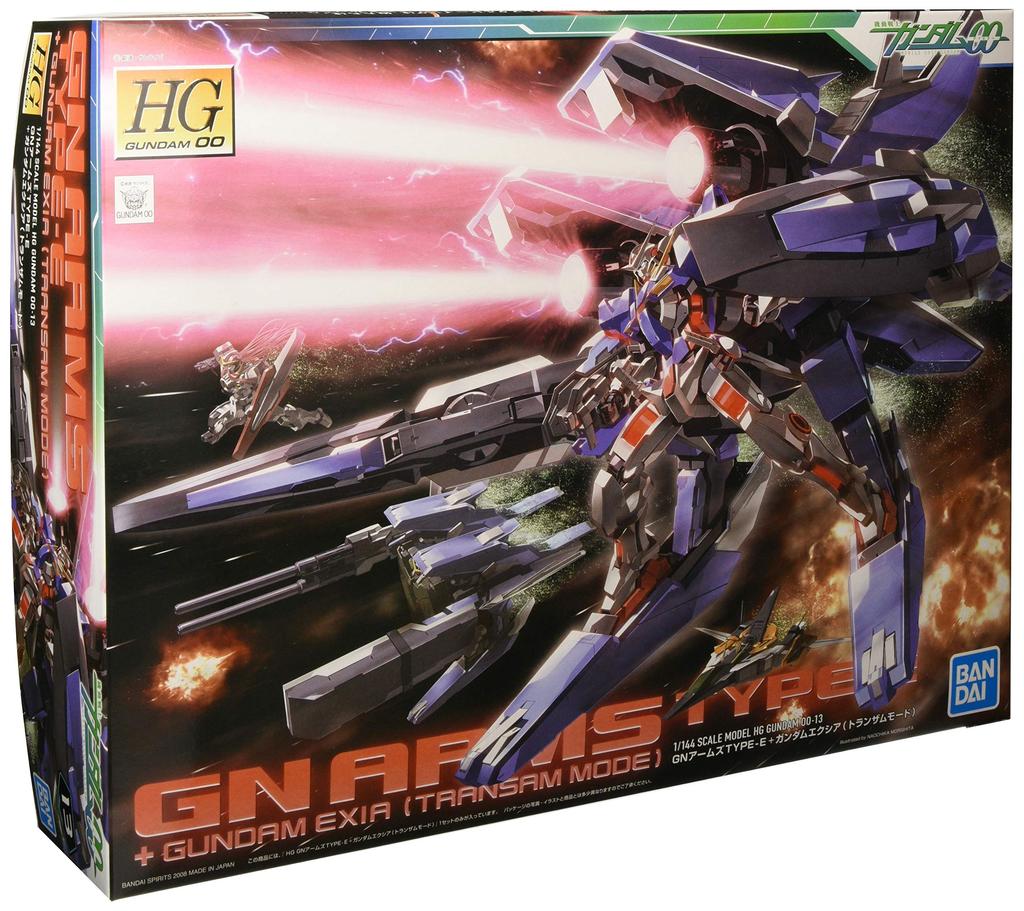 HG GN Arms Gundam Exia Suit Gundam 1/144 + (Mobile 00)