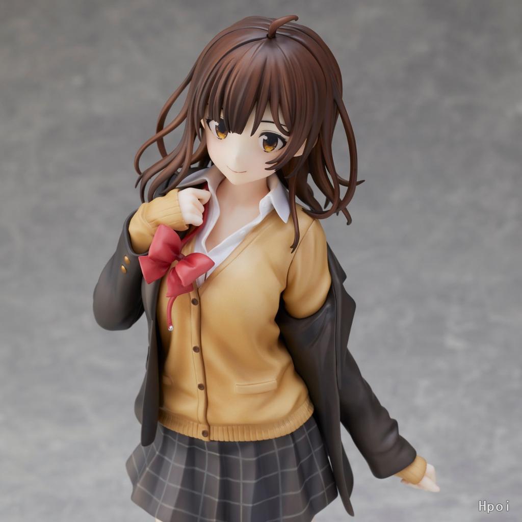 26cm Sayu Ogiwara Anime Mädchen Figur Ich habe mich rasiert und ein High-School-Ausreißer aufgenommen Ogiwara Sayu Actionfigur Erwachsenes Modell Puppe Spielzeug
