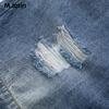 M.Latin Girls' Washed Ripped Denim Shorts