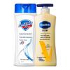 Safeguard Pure White Shower Gel & Vaseline Body Lotion Duo