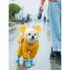 Puppy Dog Raincoat Four-legged Waterproof All-inclusive Teddy Poncho Rain Clothes Small Medium-sized Dogs Raincoat Pet Supplies