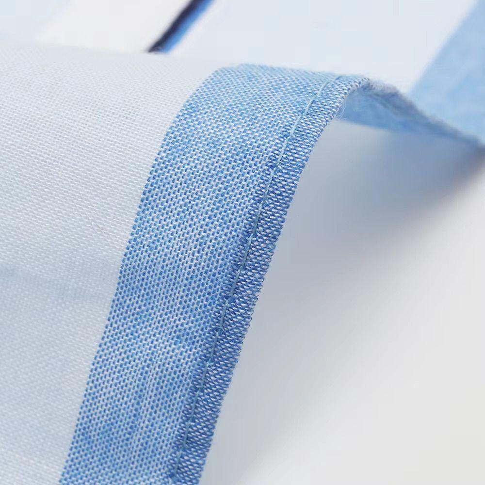 12Pcs/Set Soft Pocket Handkerchief 40x40cm Sweat Absorbent Pocket Plaid Square Towel Washable Striped Pattern
