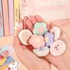 Cute Box Cutter Small Portable Multifunctional Cute Color Flower Box Cutter with Hanging Hole