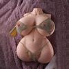 Half Body Without Arms Skin Tone Super Large Breasts Silicone Sex Doll Realistic Breasts Adult Toy Masturbator