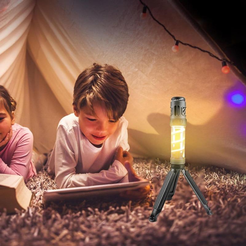 3In1 Rival Tac  Repeller, Portable Waterproof Camping and Flashlight,Meet All The Functions Needed for Outdoor Activities (1PC)