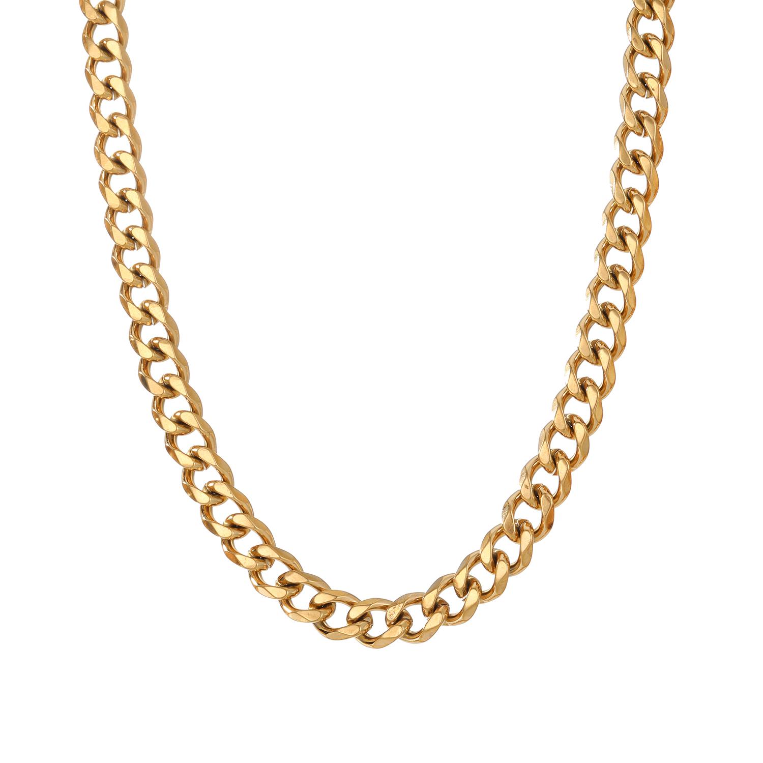 

Ожерелье в стиле уличного панка, ожерелье с лентой для вечеринки, клубное крутое ожерелье для студенческого мальчика, Южная Корея, простое ожерелье, мужское монохромное ожерелье Tough Guy, утолщенное C золотой