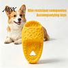Gum Massaging Dog Toy for Anxiety Floating Slipper Toy, Textured Chew Water Pool Pet Dental Care Chewing Interactive Fetch Small And Medium Dogs Toys