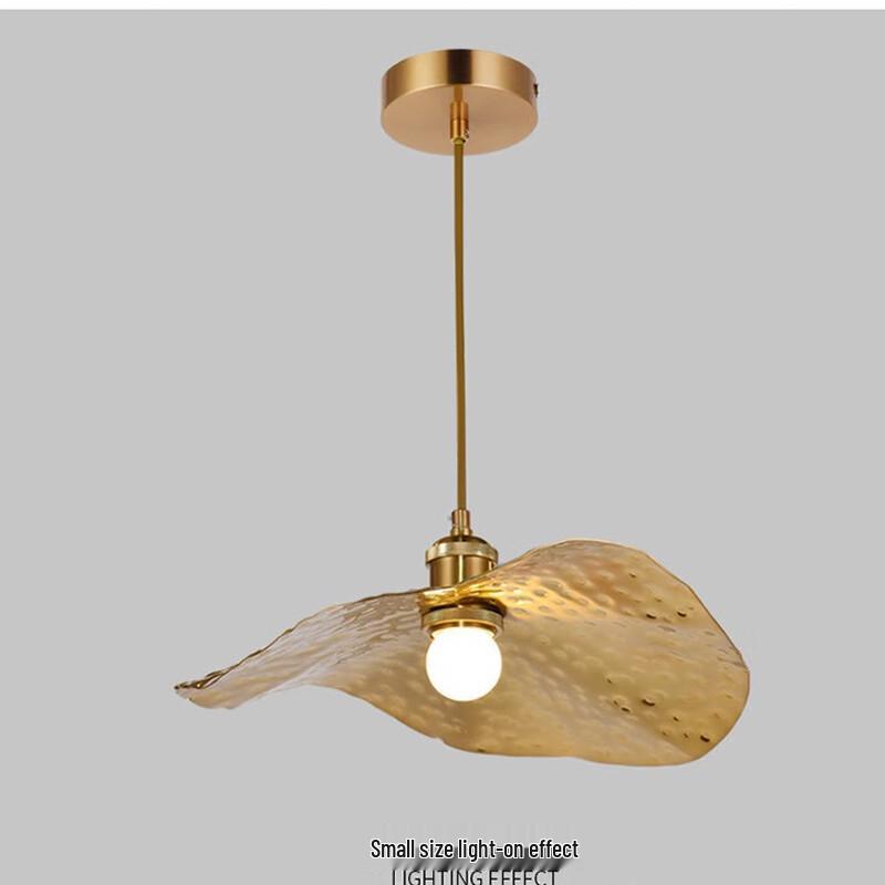 New Chinese Zen Lotus Leaf Decorative Lamp
