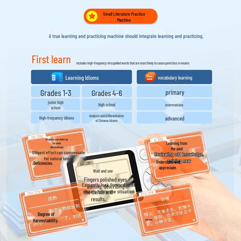 Comprehensive Primary School Learning & Idiom Encyclopedia Device