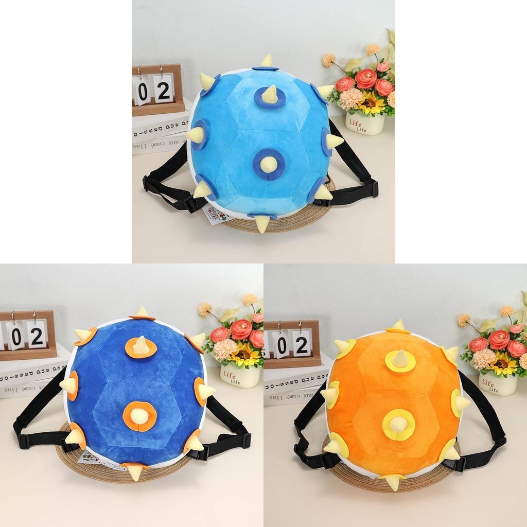 Mario Tortoise Plush Backpack For Kids With Cartoon Animal Design And Pp Cotton Padding