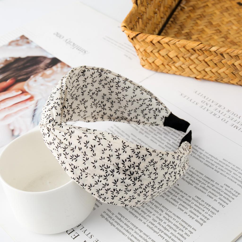 Fashion Printing Leopard Headband Wide Cross Women Hairband Flower Elastic Bow Hair Hoop Bands Bezel Knot Girls Hair Accessories