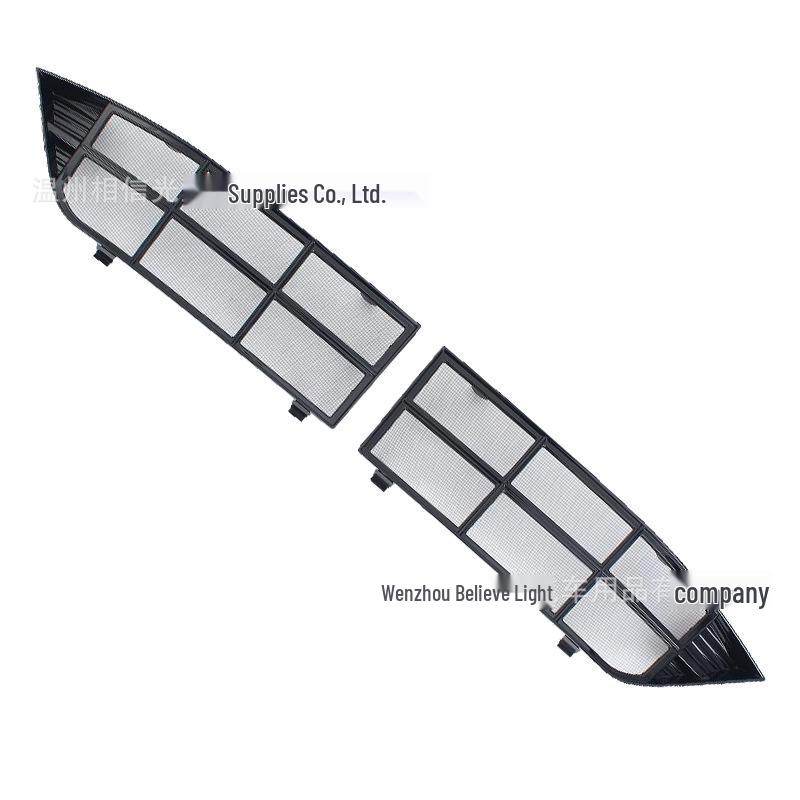 Changan Qiyuan A07 Windshield Insect Screen - Carbon Fiber Exterior Decoration, Painted Black, 24-Model Compatible