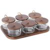 Glass Fruit Plate Good with High Appearance Living Room Latest Chinese Water Mug Tray Melon Seeds Dried Fruit Candy Divided Fruit Plate