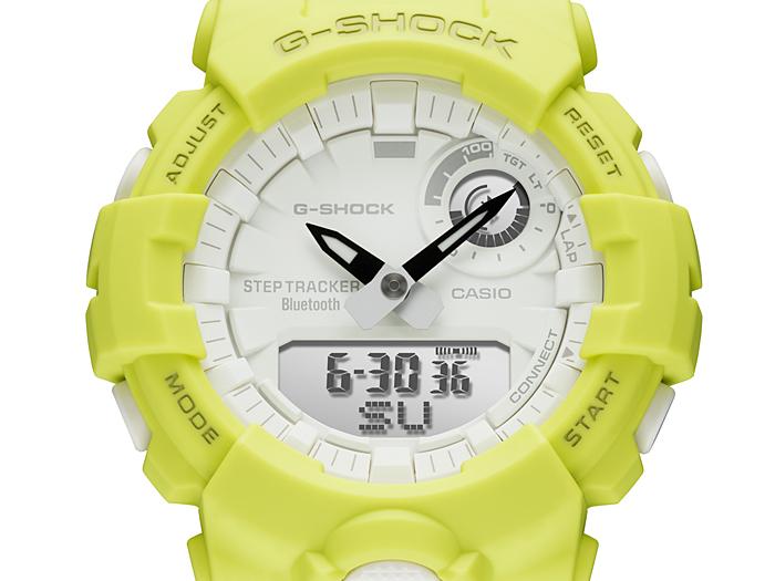Casio Men's Resin 200M Water Resistant Digital Shock Resistant Quartz Watch GMA-B800-9A