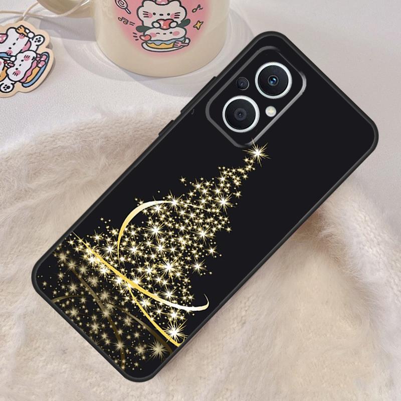 Merry Christmas Tree Case For OPPO Reno 5 Lite 4 6 7 8 10 Pro 8T 4Z 5Z OPPO Find X3 Lite X2 Neo X5 X6 Pro Cover