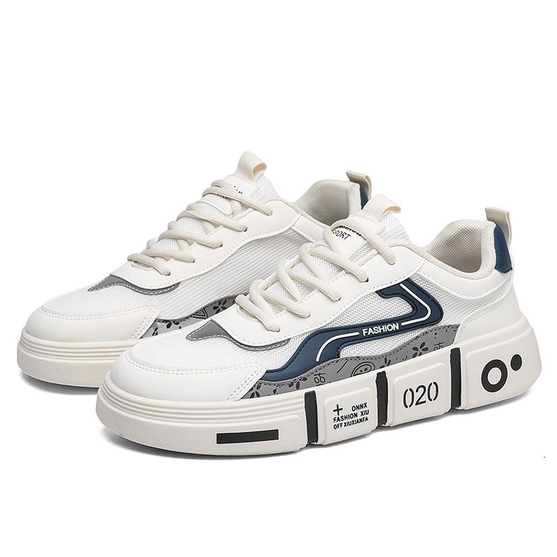 New love partner Wudao fashion personality leisure sports board shoes students with breathable trend wear-resistant men's shoes
