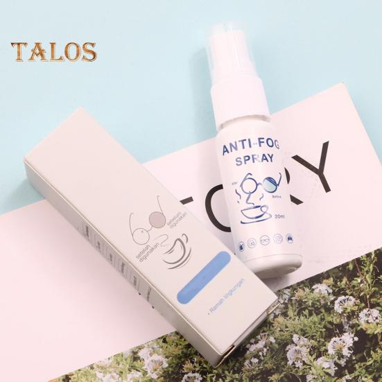 20ML Briller Antidugg Spray Multifunksjonell Brilleglass Motorsykkelvisir Snorkel Ansiktsbeskyttelse Ski Svømmebriller Rengjøring Antiduggmiddel