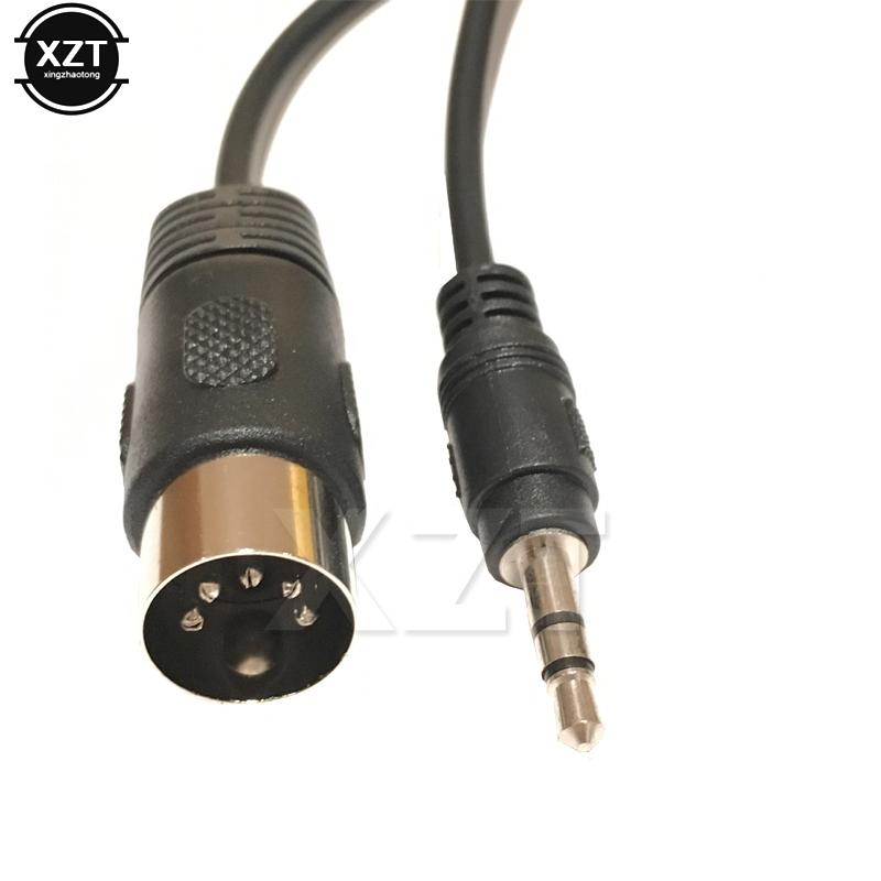 Hot sale Audio Extension Line Din 5 Pin Din MIDI Male Plug To 3.5mm Male Stereo Jack Audio Extension Cable of 0.5m/1.5M/ 3MGood product