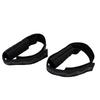 2PCS Spray Holder Hand Strap Oxford Cloth Adjustable Reflective Spray Carrier Running Safety Strap for Night Jogging Walking Black