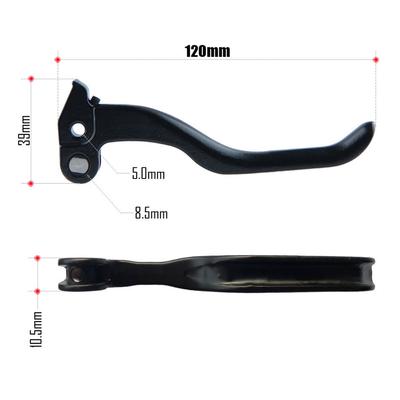 120mm/103mm Brake Lever Accessories Black Easy To Install