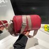 Fashion large-capacity women's bags, new retro casual bags, trendy shoulder oblique span bags, contrasting pillow bags