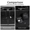 VW Car Rechargeable Gun Storage Box Leather Organizer Case For VW GTI Polo Golf MK6 Passat B6 Tiguan Arteon Jetta T-ROC ID.4 CC zf8
