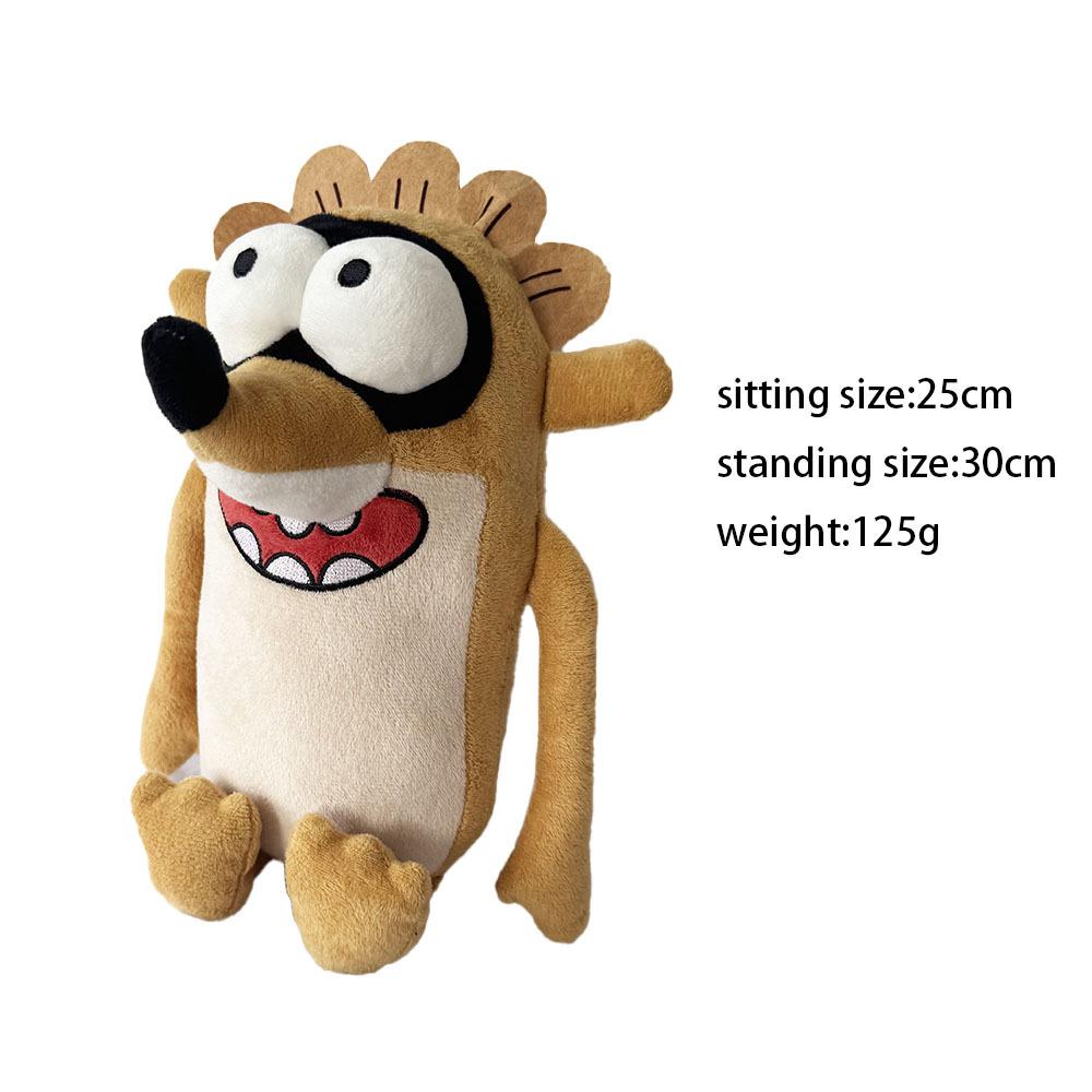 

Новая детская игрушка Симуляция Мультяшный Енот Монстр Плюшевая кукла height 25cm weight 125g