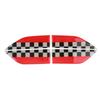 4Pcs/Set Union Jack Crystal Epoxy Side Fender Sticker Decals Decoration Car Styling For MINI Cooper F60 Countryman Accessories