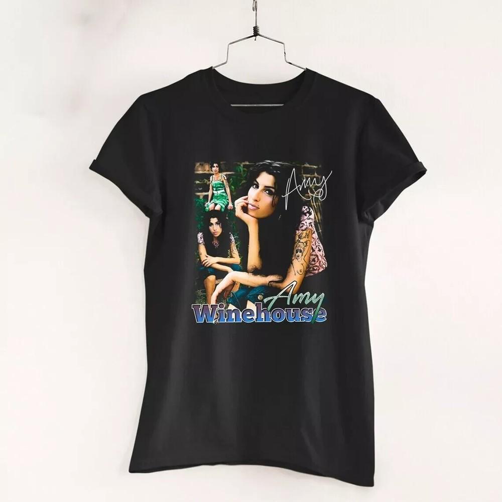 The Ska EP Amy Winehouse Shirt Black Short Sleeve Unisex All Size S-234XL Unisex T-Shirt M