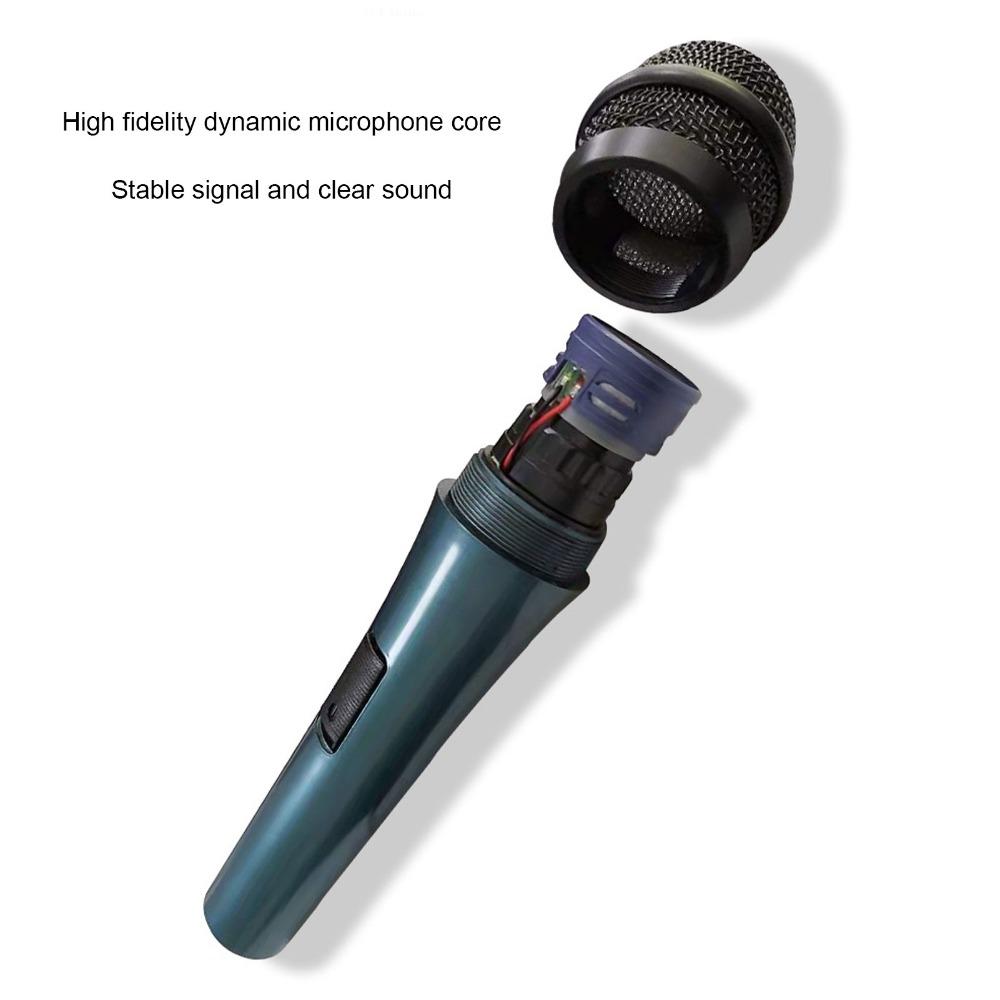 with 6.35mm XLR 3m Cable Handheld Microphone Noise Reduction Wired Microphone  Live Performance