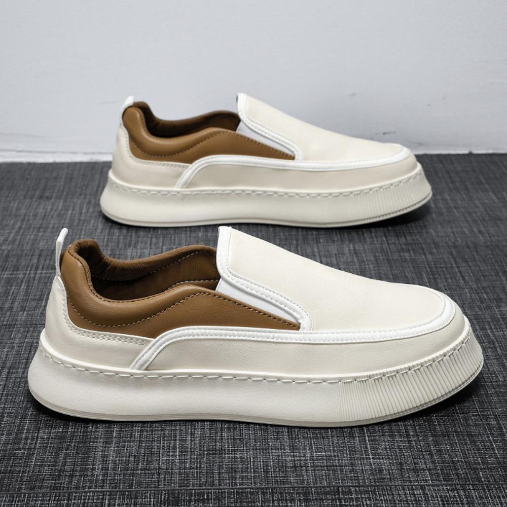 Fashion Men's Casual Shoes Low Cut Men's Board Shoe Trendy Versatile Shoes Men's Casual Leather Shoes Loafers Mocasines Hombre